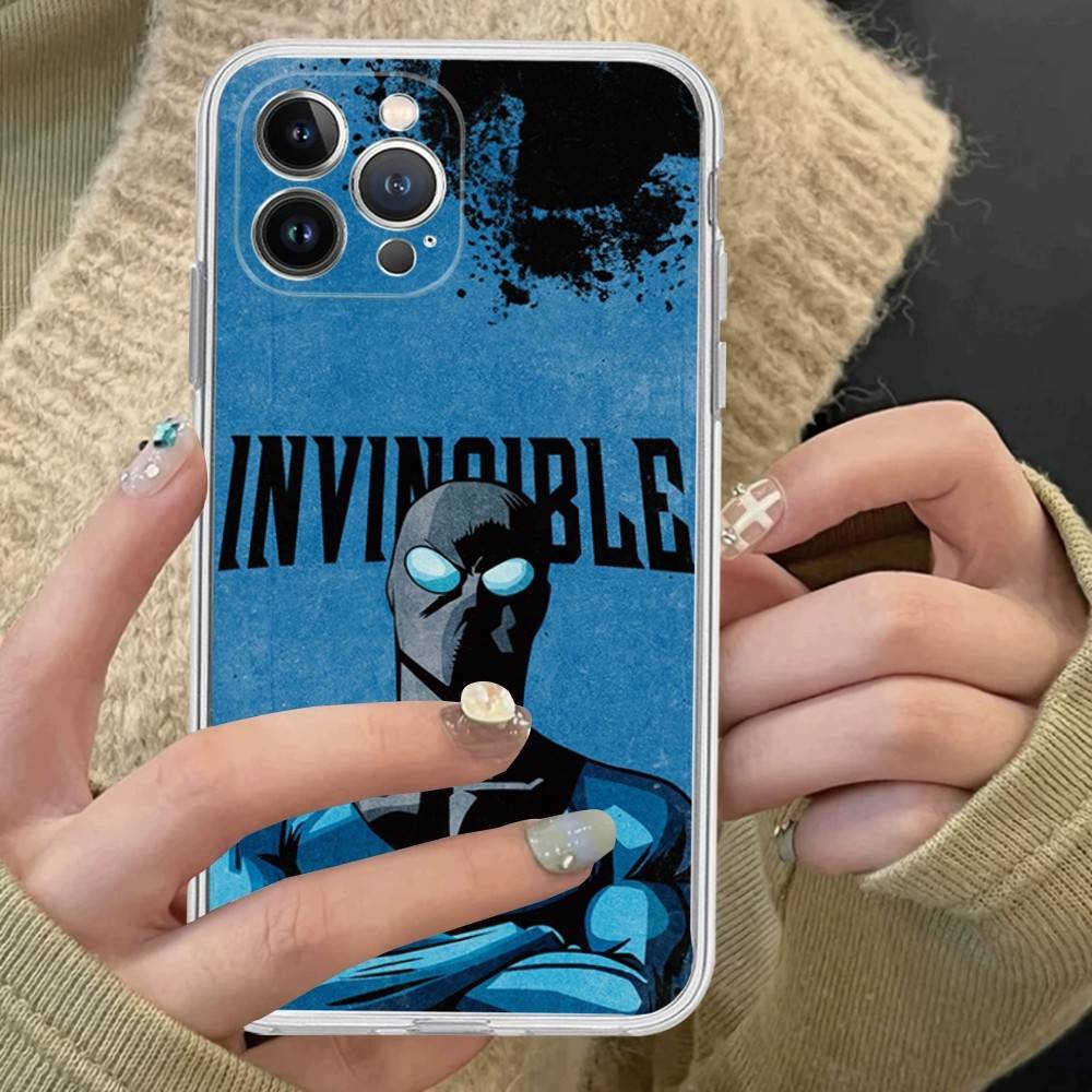 Популярная серия супергероев I-Invincible Для IPhone 17 16 15 14 13 12 11 Pro Max Plus Чехол для телефона Высококачественный Силикон