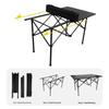 He Da Wu Outdoor Folding Camping Table and Chairs 5-Piece Set