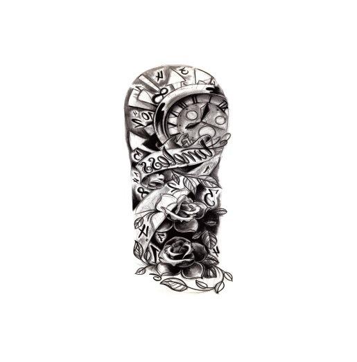 Наклейка с изображением головы волка, значение волчьей дороги, доминирующая имитация, рисунок тигра и лисы, водонепроницаемая наклейка с изображением татуировки с переносом воды