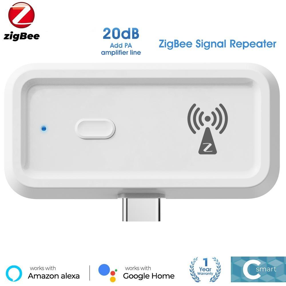 Tuya Smart Home Zigbee Repeater Signal Type C Amplifier Extender Automation Devices Works with ZigBee Gateway Hub Smart Life APP