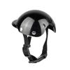 Pet Helmet Motorcycle Bike Riding Doggie Cap Black for Small Dogs Puppy