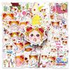 50 Girls Doodle Stickers Cartoon Cute Gucka Decorative Mobile Phone Case Suitcase Hand Account Stickers