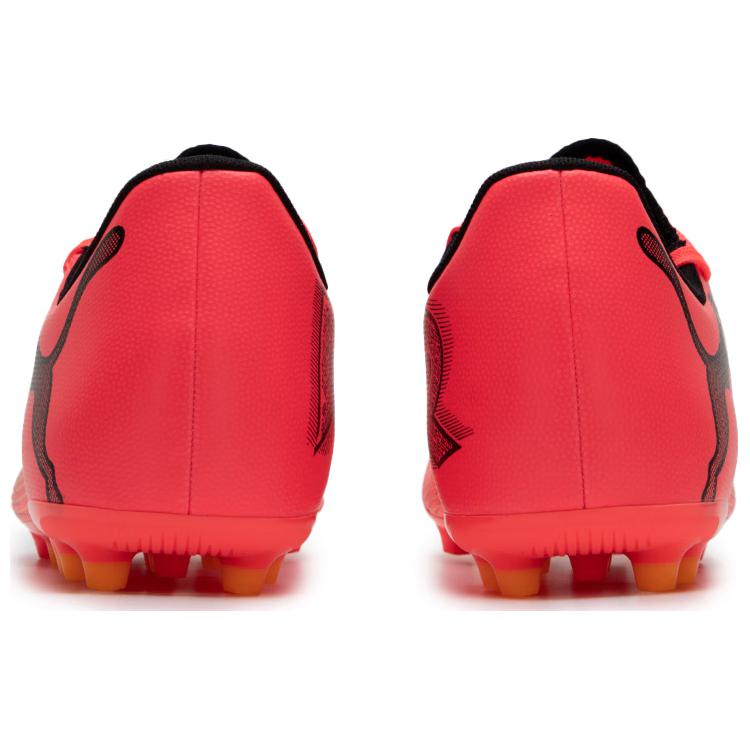 Puma Future 7 Play Mg Artificial Grass Soccer Shoes Men Soccer Shoes Orange Black 107725-03