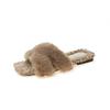 Fashion Fur Women Slippers Designer Autumn Winter Open Toe Wool Comfort Warm Shoes Fashion Flat Casual Outdoor Leisure Dress Slippers