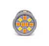 2 Pcs P27/7W LED Bulb 3157 12-24V White-orange No Error 100% CANBUS Off-Road
