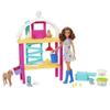 barbie Кукольная ферма Hatch Gather Egg Farm с формами для инкубации Chicken 10 Animals Brunette Doll & Playset, & & Dough, Coop, & Accessories,