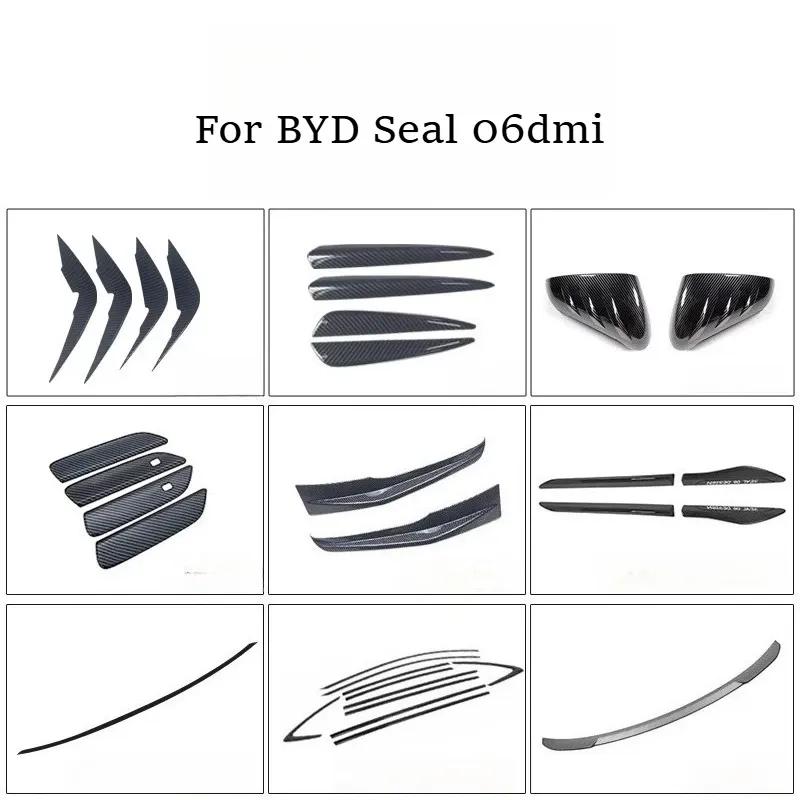 Для BYD Seal 06dmi Наклейка на крыло боковая Декоративная накладка на кузов Почернение крыла Аксессуары для декора экстерьера автомобиля