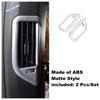 ABS Matte Pillar B Air AC Conditioning Outlet Vent Frame Decoration Cover Trim For BMW X5 G05  - 2025 Interior Accessories
