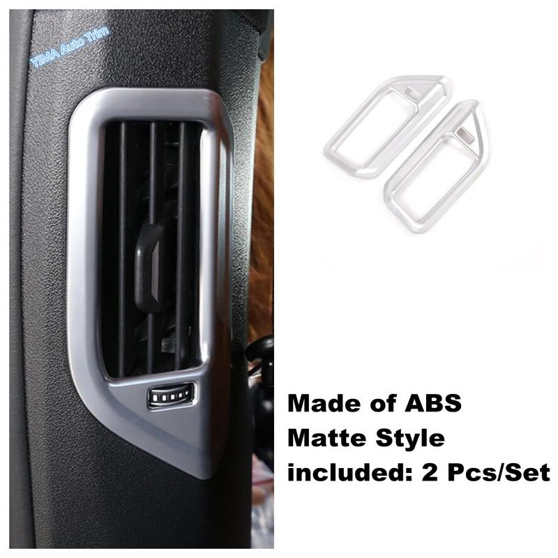 ABS Matte Pillar B Air AC Conditioning Outlet Vent Frame Decoration Cover Trim For BMW X5 G05 - 2025 Interior Accessories