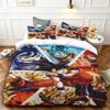 3Pcs Duvet Cover Dragon Ball Goku Cartoon Bedding Set Quilt Cover For Bedroom Home Decor Queen King Size