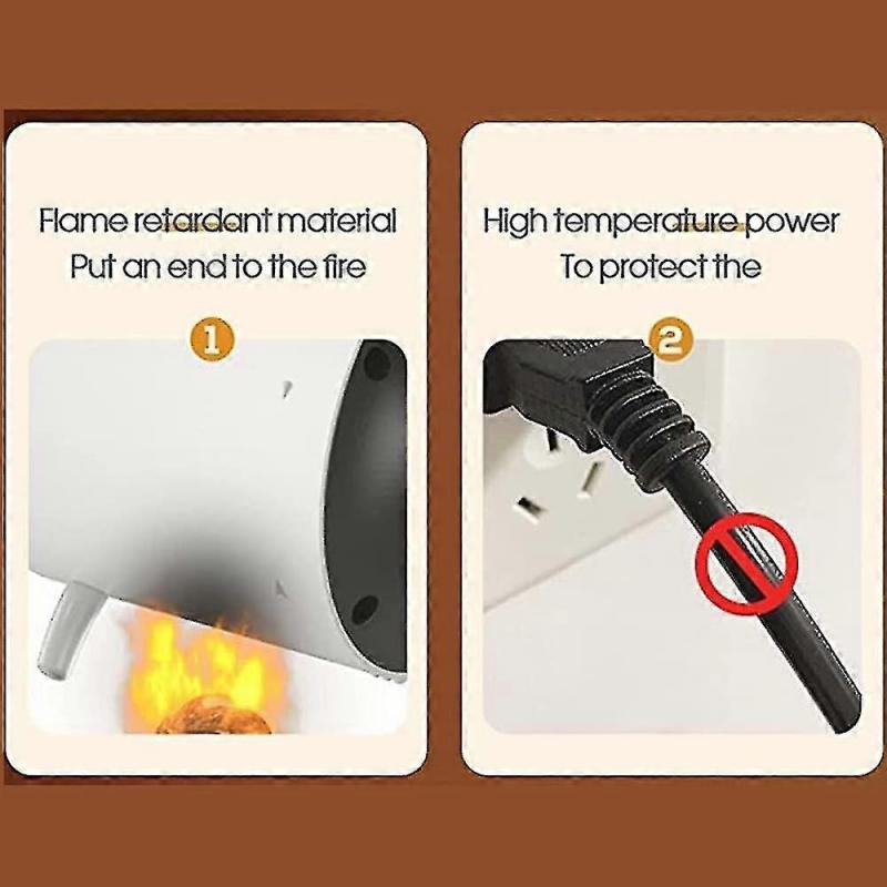 Электрический Портативный, 500 Вт Бесшумный Мини Керамический Нагреватель, Подходящий Компактный Настольный Нагреватель Или Портативные Электрические Нагреватели Для Дома Офиса, 110 В