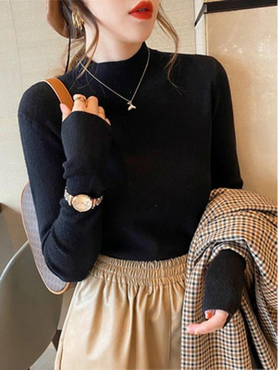 2024 Spring & Autumn Women's V-Neck Loose Waistcoat Sweater Vest