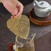 Leaf Shaped Tea Strainer Stainless Steel Filter Mesh Infuser for Loose Leaf Tea Decorative Kitchen Gift for Tea Lovers