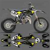 SPACE Индивидуальные наклейки на фон для мотоцикла Husqvarna TC85 2018-2023 Комплекты наклеек