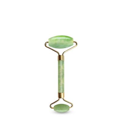 House of Beauty Jade Roller с двухсторонним камнем тонизирующий и укрепляющий массажер для лица, глаз, шеи, массажный инструмент для тела (зеленый)
