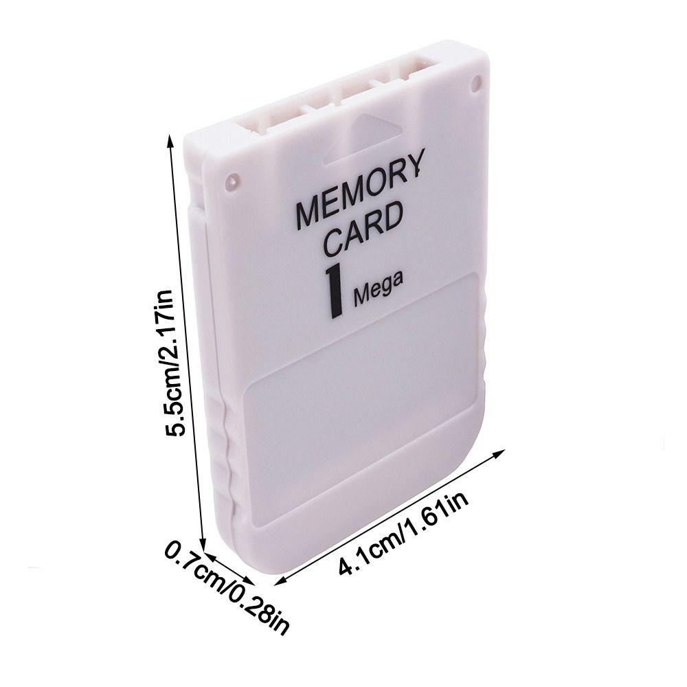 High Speed Video Game Card 1MB Capacity Storage Cards NEW Memory Card for PS1 Retro Gaming