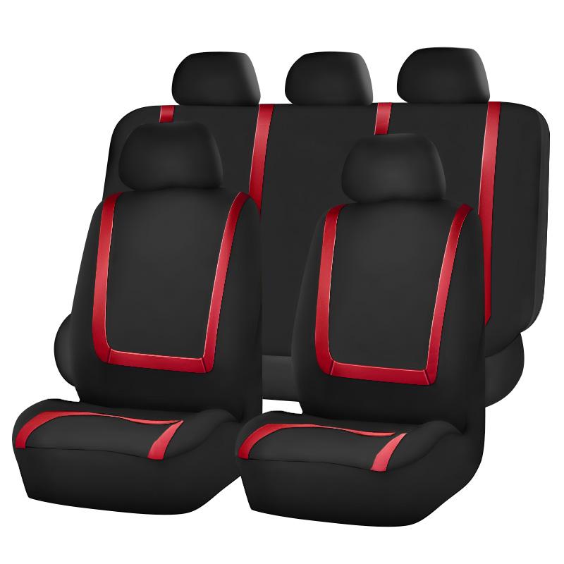 Полный комплект чехлов для автомобильных сидений, чехлы для автомобильных сидений на 5 мест, чехлы для передних автомобильных сидений + чехлы для задних автомобильных сидений