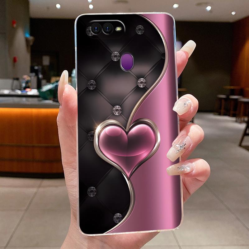 Case For OPPO A5S A12 AX5S A7 2018 AX7 A7N A12S A11K Luxury Fashion Butterfly Flowers New Design Clear Soft Silicone Phone Case
