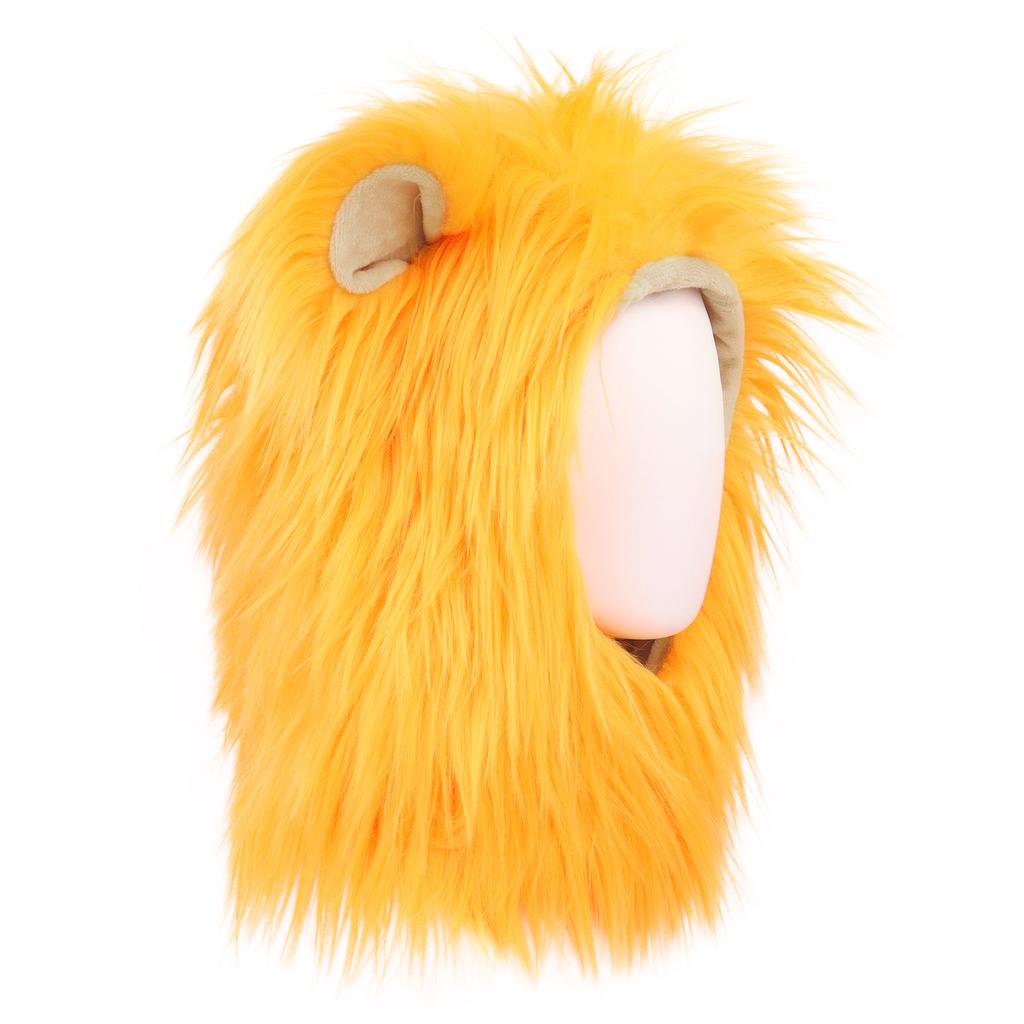 Amazon Halloween animal headgear lion headgear and tail set cos lion Halloween costume