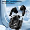Беспроводная Bluetooth-гарнитура Bluetooth 5.3LED Power Display Сабвуфер Стереонаушники-вкладыши с шумоподавлением Микрофон Спортивные наушники с микрофоном