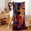 New FNAF Movie Game Anime Beach Swimming Towel Soft Absorbent Washcloth Children's Gifts for Kids Travel Camping Gym
