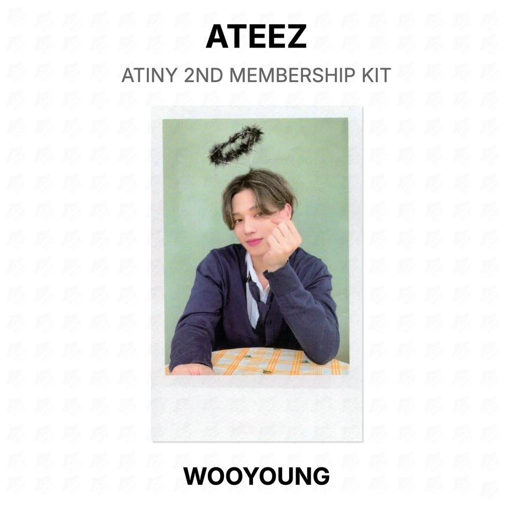 ATEEZ ATINY 2-й Набор Члена Клуба Официальная Фотокарточка