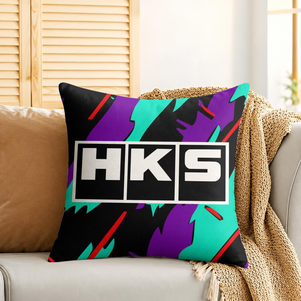Luxury HHHKS Cool Cushion Cover Silky Short Plush Invisible Zipper Dustproof Sofa Pillow Case For Home Decor