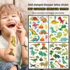 Cute Waterproof Dino Cartoon Temporary Tattoo Stickers for Kids
