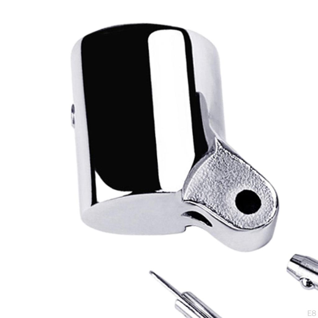 Boat Deck Hinge Assembly, Railing Pipe Connector, Stainless Steel Fittings, Folding Swivel