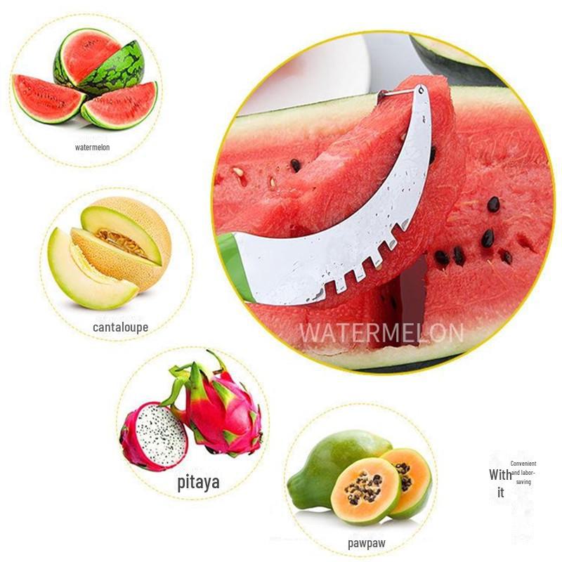 Инструмент для чистки и нарезки арбуза из нержавеющей стали