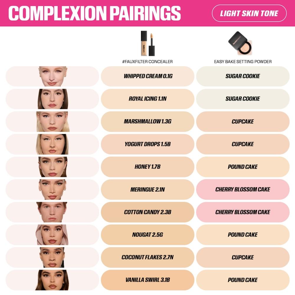 Huda Beauty  Fauxfilter Matte Buildable Waterproof Concealer 0.30 Oz   9 Ml Vanilla Swirl 3.1