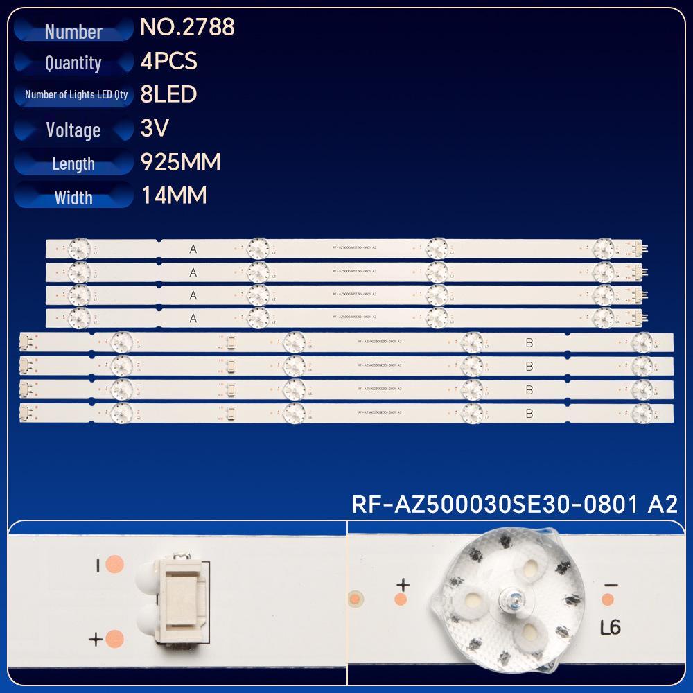 Светодиодная лента A2 RF-AZ500030SE30-0801 для дисплеев PPTV A50 и TH-50GX580C 50K7D 50H5.
