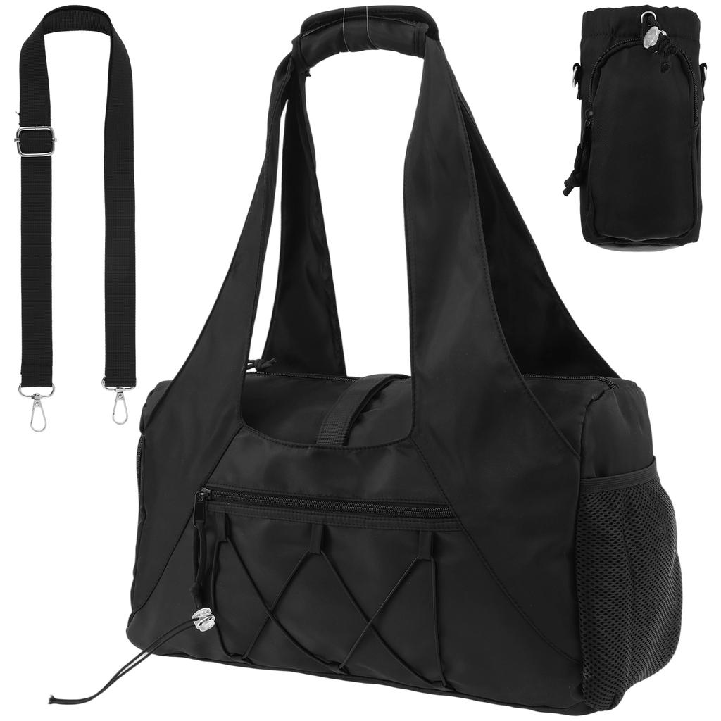 Women Gym Bag Large Capacity Lightweight Lady Workout Tote With Shoe Compartment Bottle Sleeve for Travel Weekend Go Out