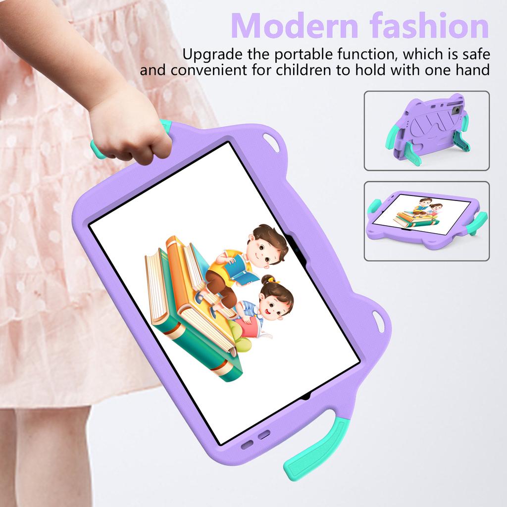 Kids Case for Lenovo Xiaoxin Pad 11 2024 10.6 Tab M11 TB330 K10 Pro 223FC M10 Plus 3rd Gen 125 P11 Plus J606F 607F Handle Cover