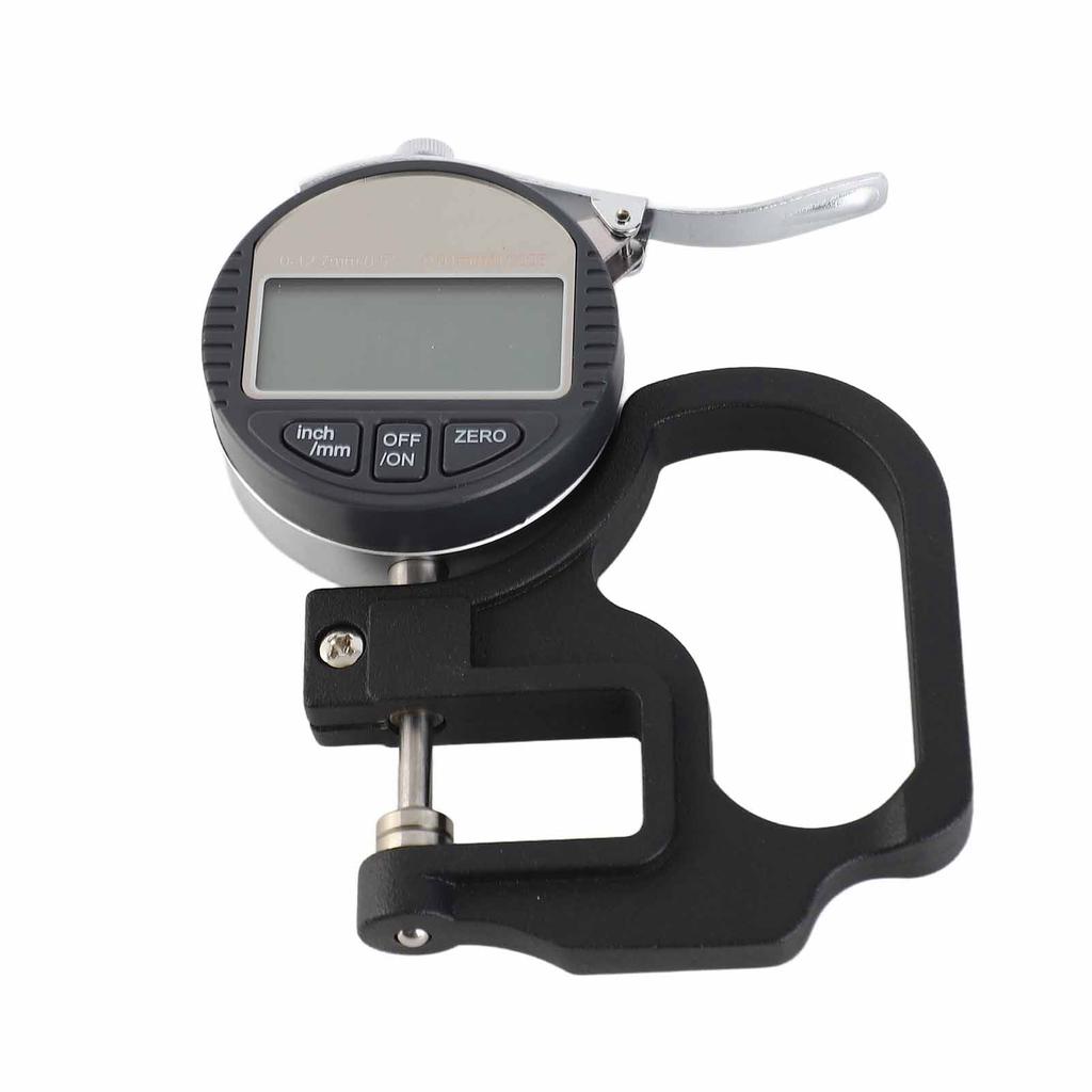 Digital Display Paper Leather Cloth Thickness Gauge Measuring Tool Range 0?12.7mm 0.01mm