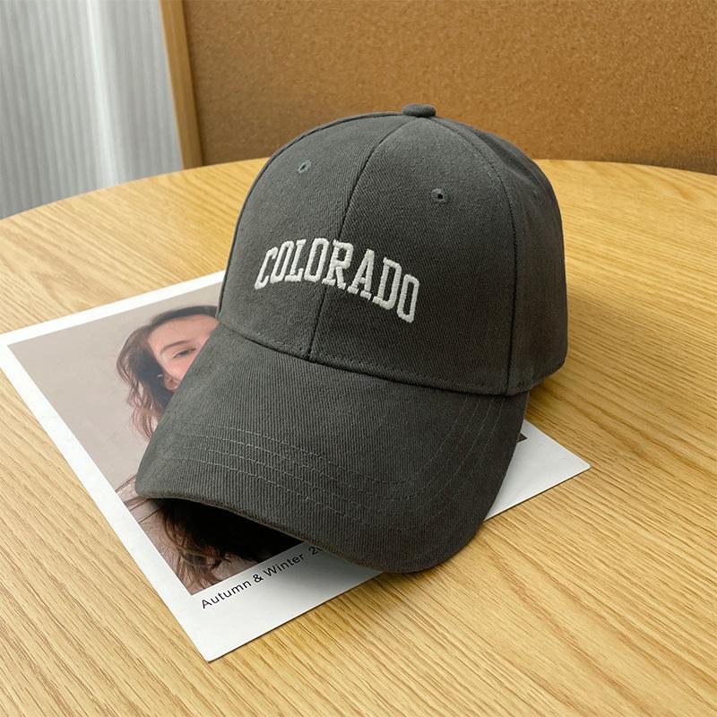 Wind-Ground Big Head Circumference Hard Top Baseball Cap Children'S Season Large Deep Top Face Small Cap