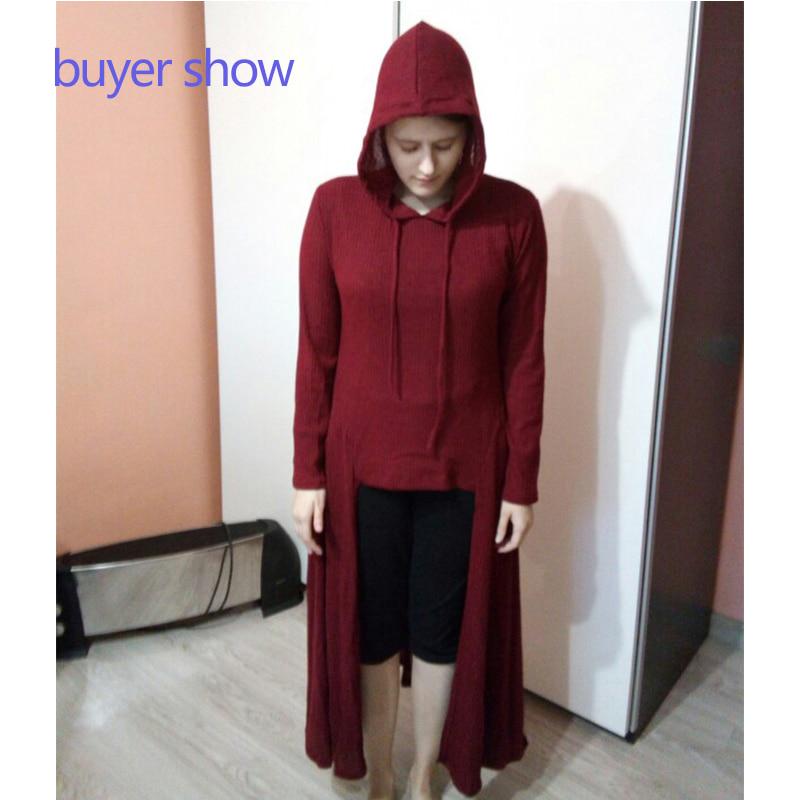 SCIONE Готическая панк-куртка женская черная с капюшоном плюс зимнее пальто женские длинные куртки и пальто одежда