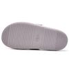 Fila Donut Fashion Универсальные Повседневные Сандалии-слайды на толстой подошве на липучке Нескользящие Женские Сандалии Светло-серый Фиолетовый F12W221503FGA