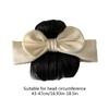 Bow Knot Headwear Soft Hairpiece Fashionable Baby Bangs Wig Headband  Newborns Accessories