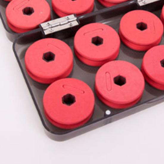 16 шт. Коробка-катушка для лески из пенопласта 16 органайзер для намотки лески Катушка для лески