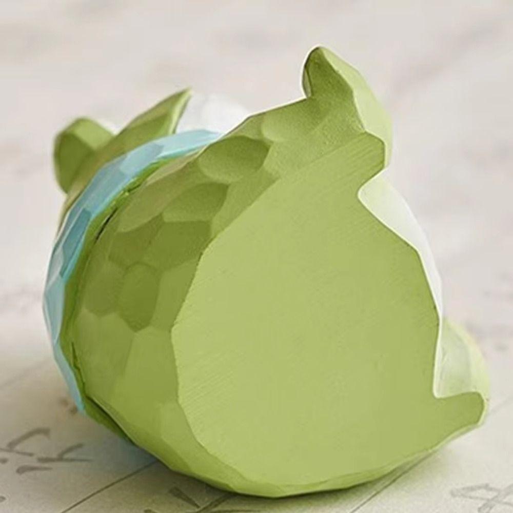 Statue Animal Fishing Ornaments Resin Computer Monitor Decorations Desktop Decorative