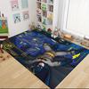 Batman Batmobile Adventure Carpet Rug Soft Washable Anti Slip Home Living Room Sofa Mats Personalized Christmas Rug
