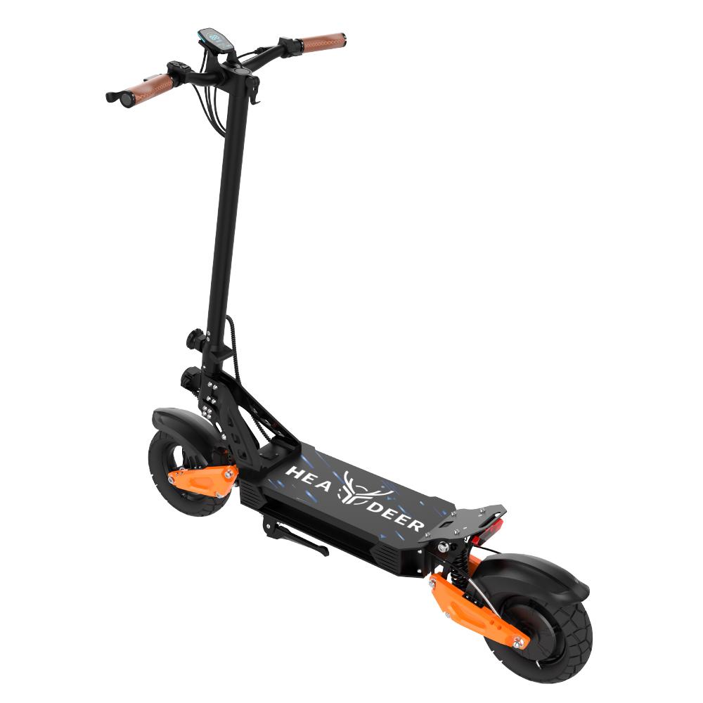 HEADEER H67 Pro All-Terrain Folding Electric Scooter 48V25Ah Battery 800W Motor 11 Inch Off-Road Tires 80KM Range E-Scooter For Adult