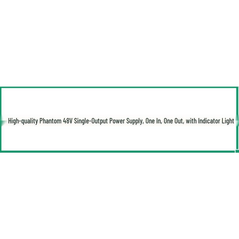 Jiyin Single Channel 48V Phantom Power Supply (CN version)