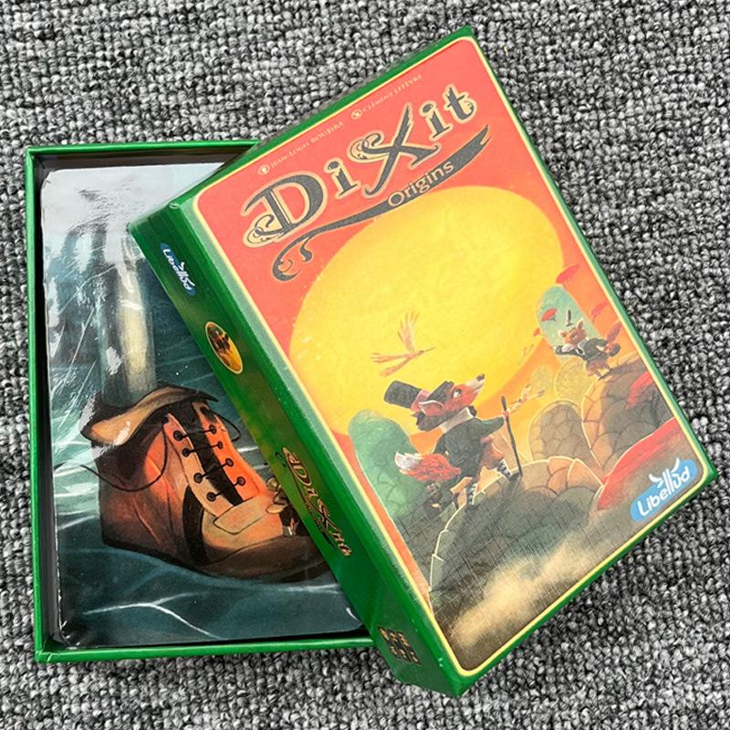 Английская версия Dixit Несколько слов Настольная игра для вечеринок Стратегическая настольная игра Карточные игрушки