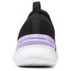 Skechers Спортивные женские модные повседневные кроссовки с низкой посадкой для бега Женская кепка Черный 149754-BKLV
