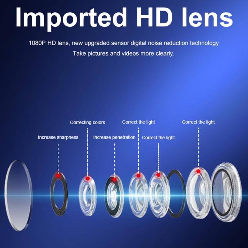 Прочная мини-камера IP-камера HD Беспроводная камера ночного видения Видеорегистратор WiFi Удаленный монитор С функцией обнаружения движения Cam