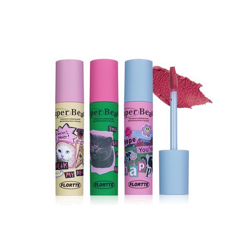 Flortte Velvet Matte Lip Cream в оттенке Kitten Milk Cake - Нелипкая формула