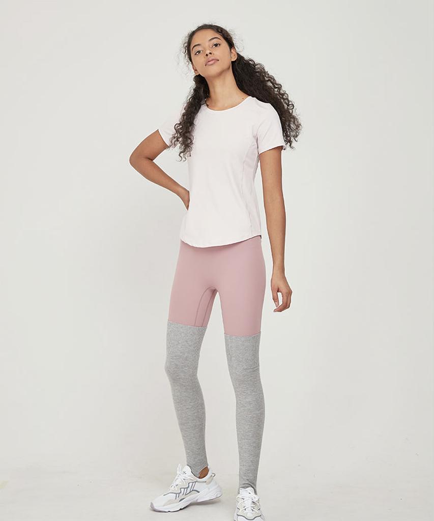 LOVEYOURBODY [1+1] Набор базовых коротких футболок из нейлона