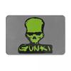 Gunki Logo Angling Skull Fishing Gunki Non-slip Doormat Floor Mat Carpet Rug for Kitchen Entrance Home Bedroom Footpad Mats